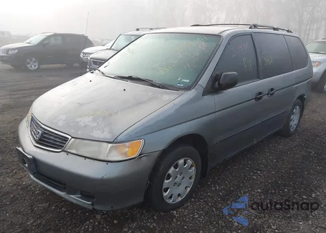 2000 Honda Odyssey Lx из США, поврежденный, VIN 2HKRL1858YH554101